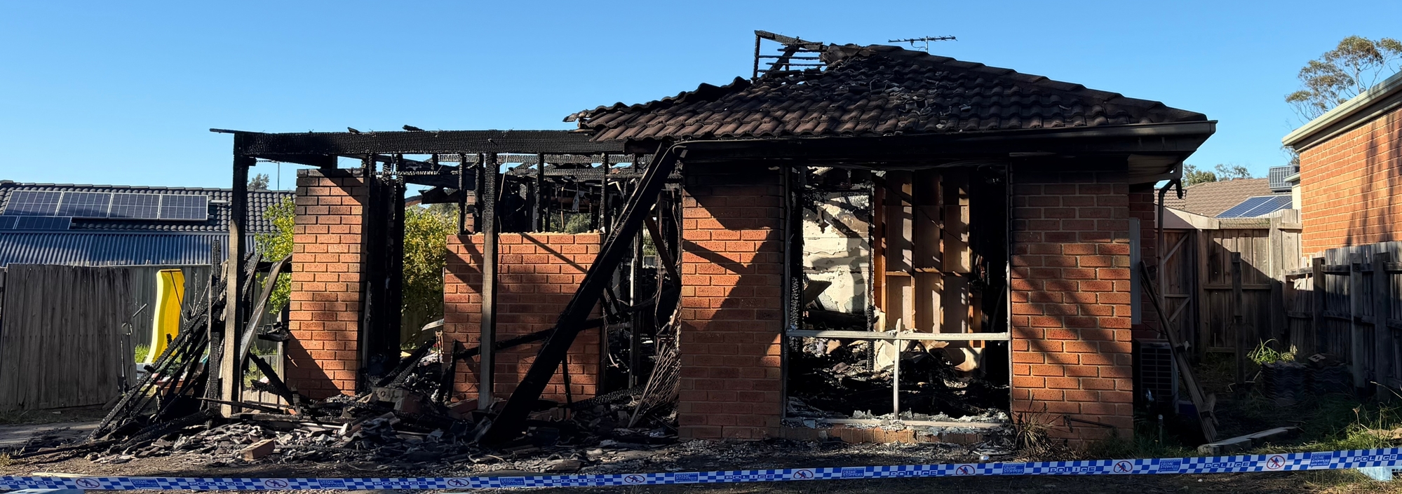Property Managers Account of a House Fire
